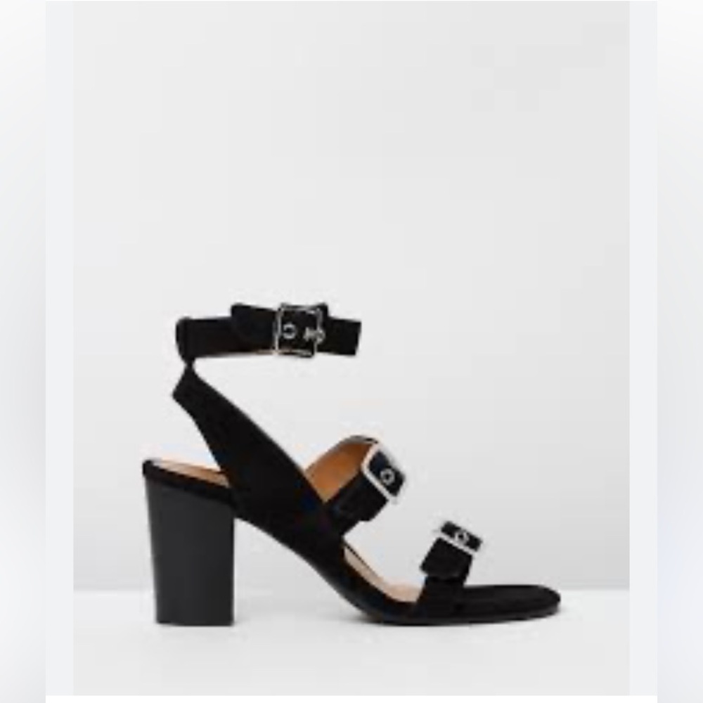 New: Vionic Carmel Heeled Sandal. Black. Size 10
